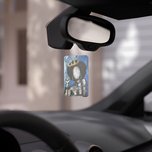 Naturally Queen BLUE Car Air Freshener