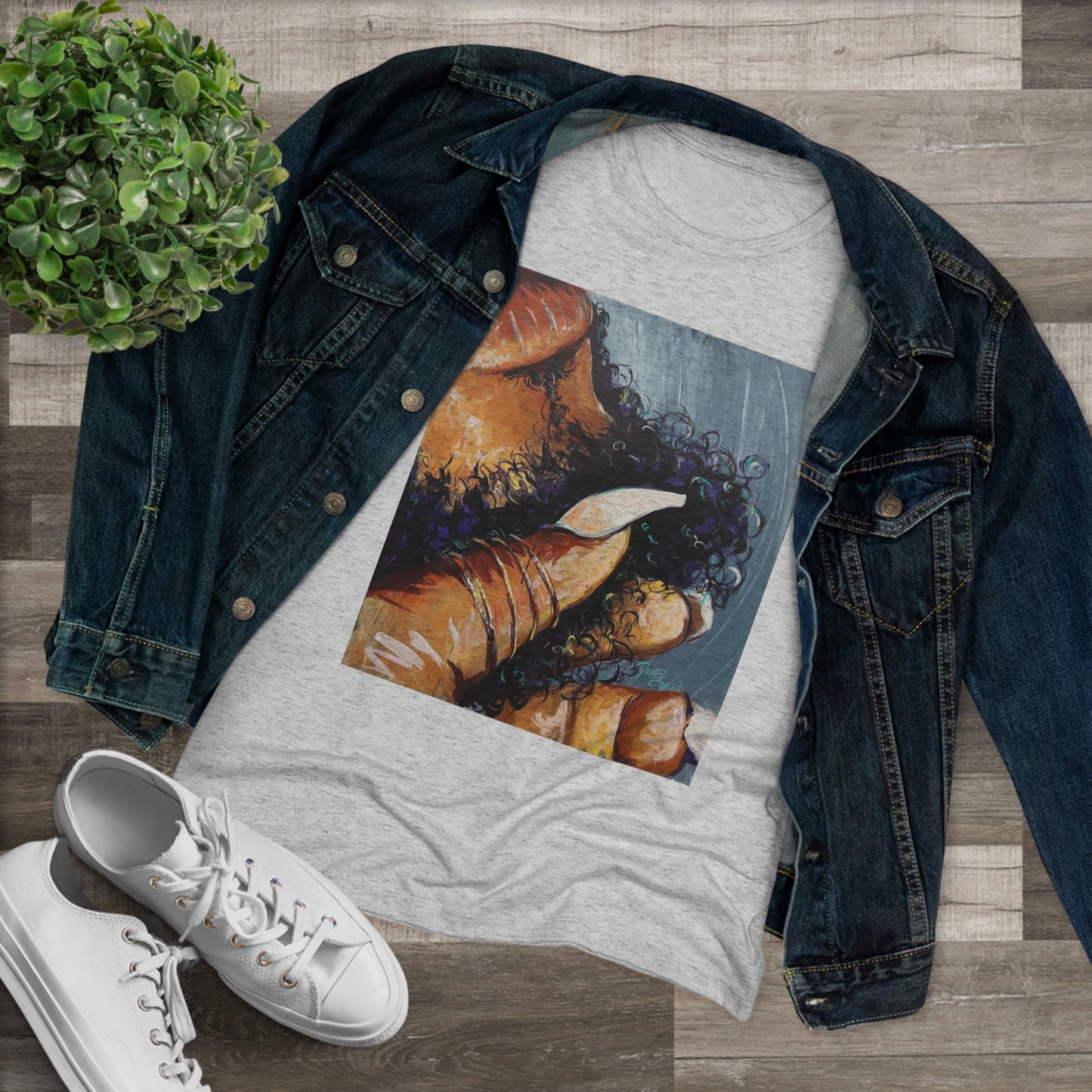 Naturally Black Love X Women's Triblend Tee