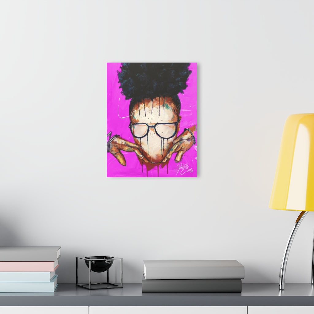 Naturally VIII PINK Acrylic Prints (French Cleat Hanging)