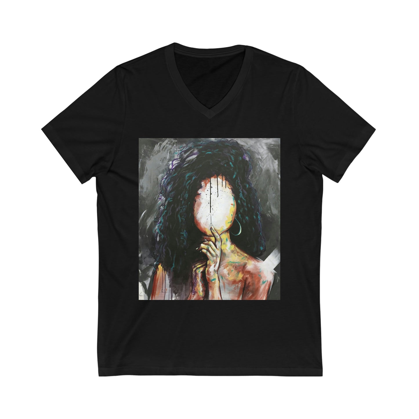 Naturally VI Unisex Jersey Short Sleeve V-Neck Tee