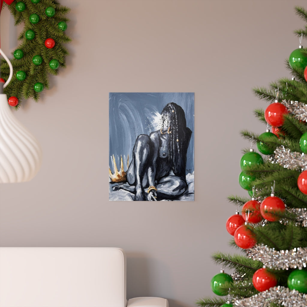 Naturally Queen XXI Premium Matte vertical posters