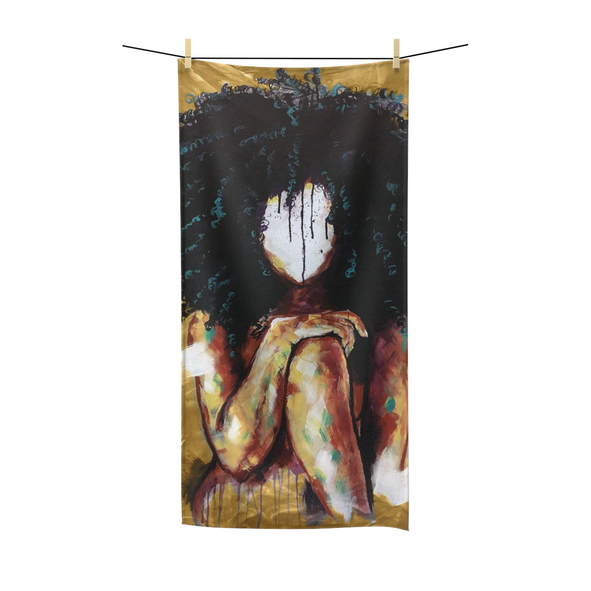 Naturally I GOLD Polycotton Towel