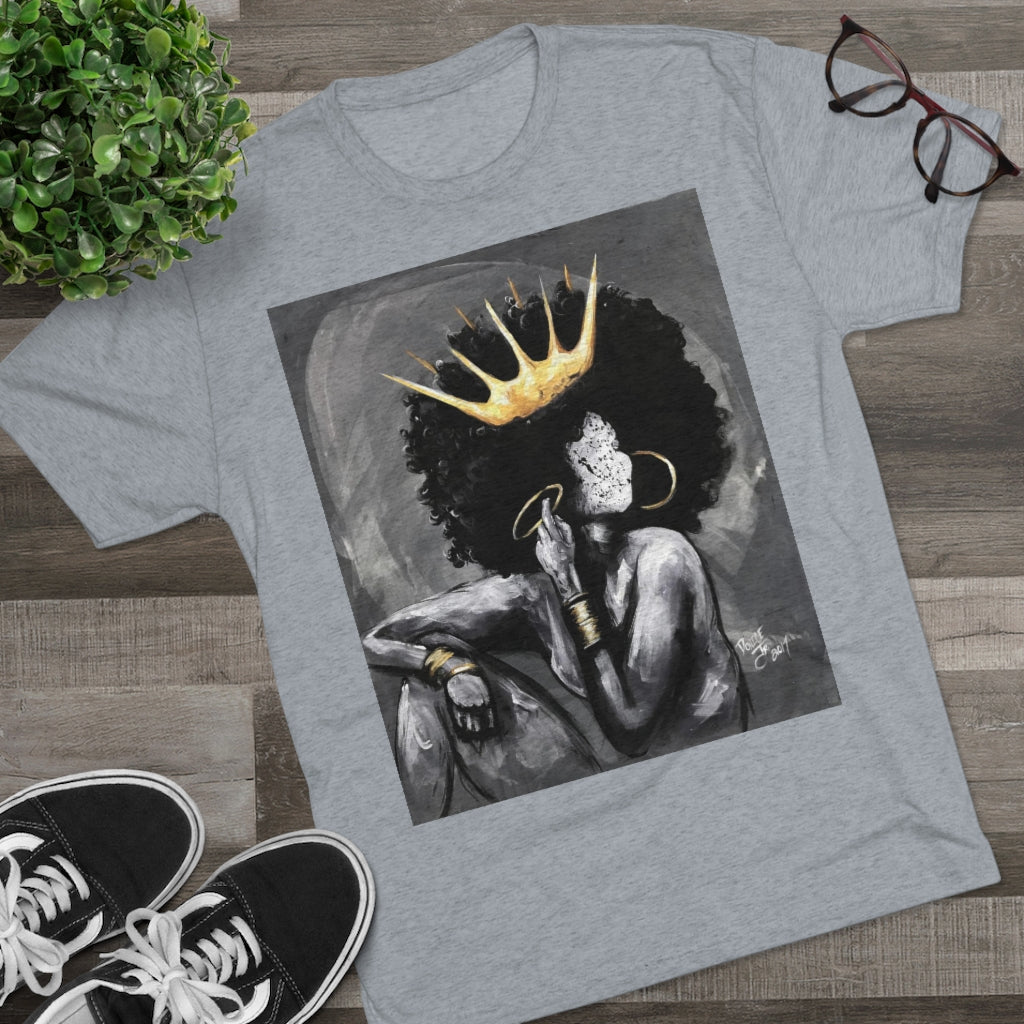 Naturally Queen VI Unisex Tri-Blend Crew Tee