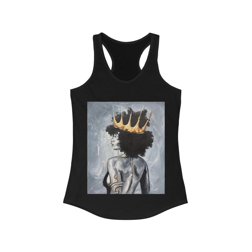 Naturally Queen XXII Women's Ideal Racerback Tank