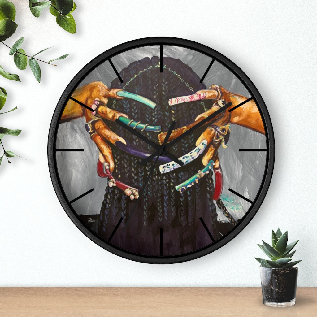 Naturally The Culture I Wall clock