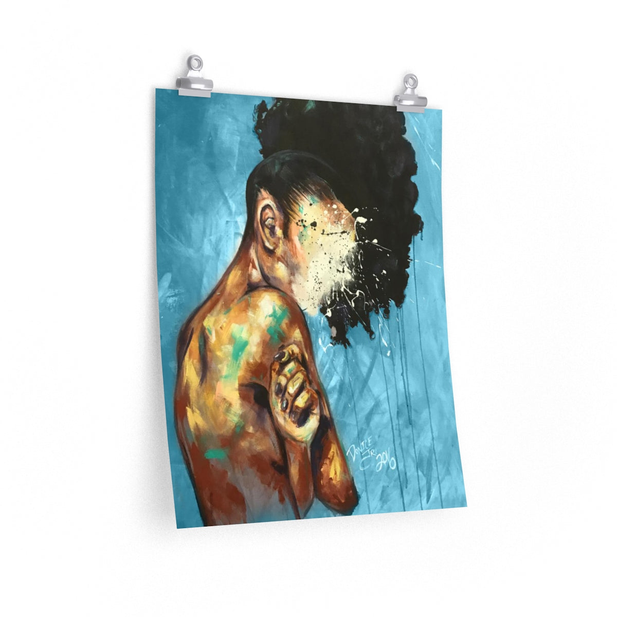Naturally XXI BLUE Premium Matte vertical posters
