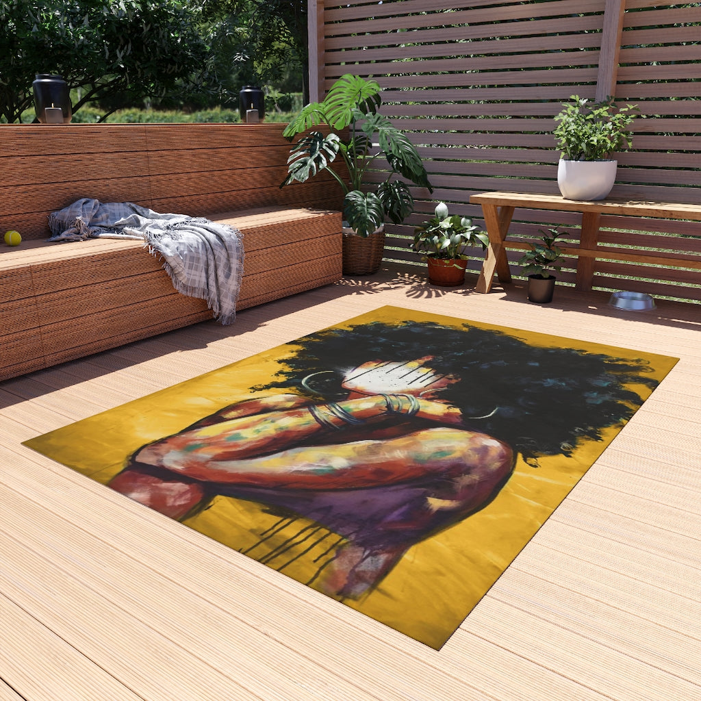 Naturally II GOLD Outdoor Rug