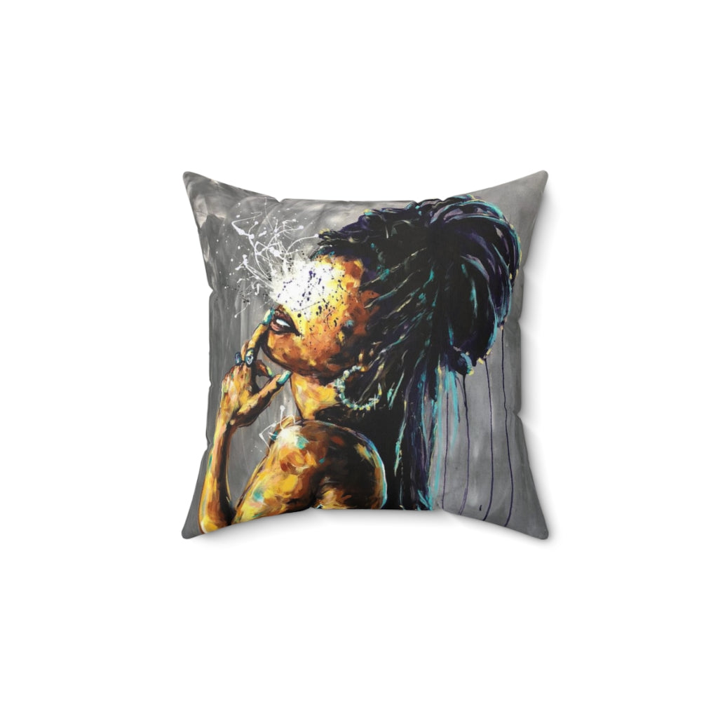 Naturally LVIII Spun Polyester Square Pillow