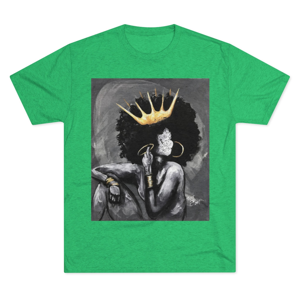 Naturally Queen VI Unisex Tri-Blend Crew Tee