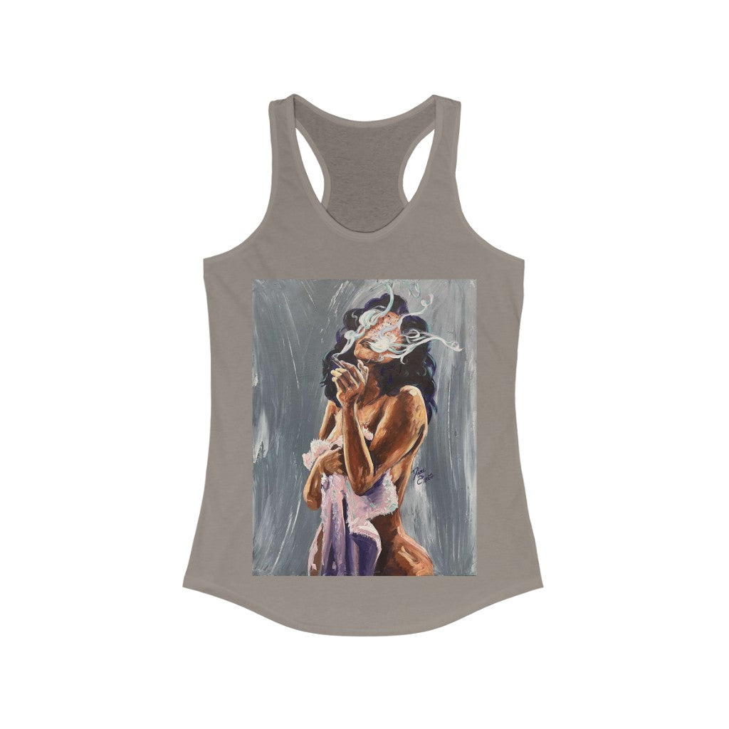 Naturally Dope I Women's Ideal Racerback Tank