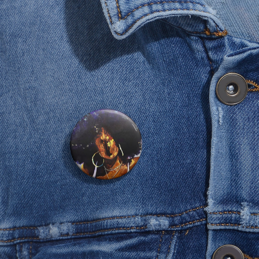 Naturally Alexus II Custom Pin Buttons