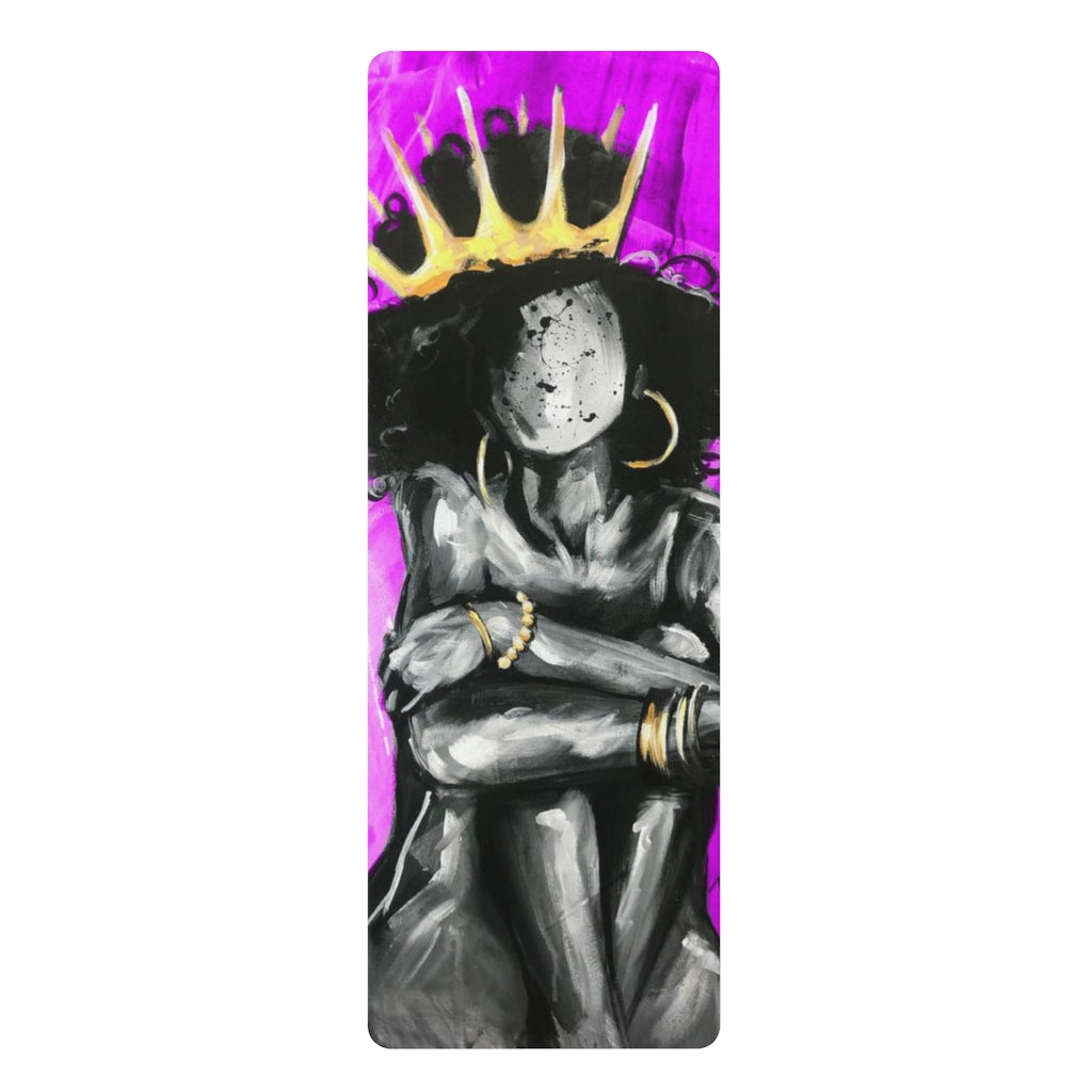 Naturally Queen IX PINK Rubber Yoga Mat