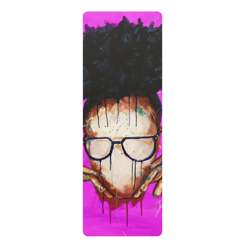 Naturally VIII PINK Rubber Yoga Mat