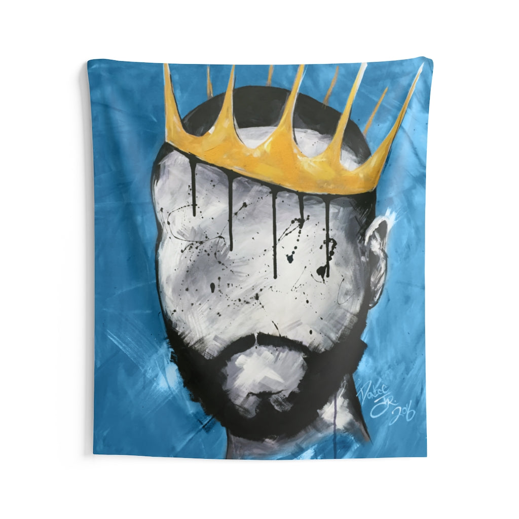 Naturally King BLUE Indoor Wall Tapestries
