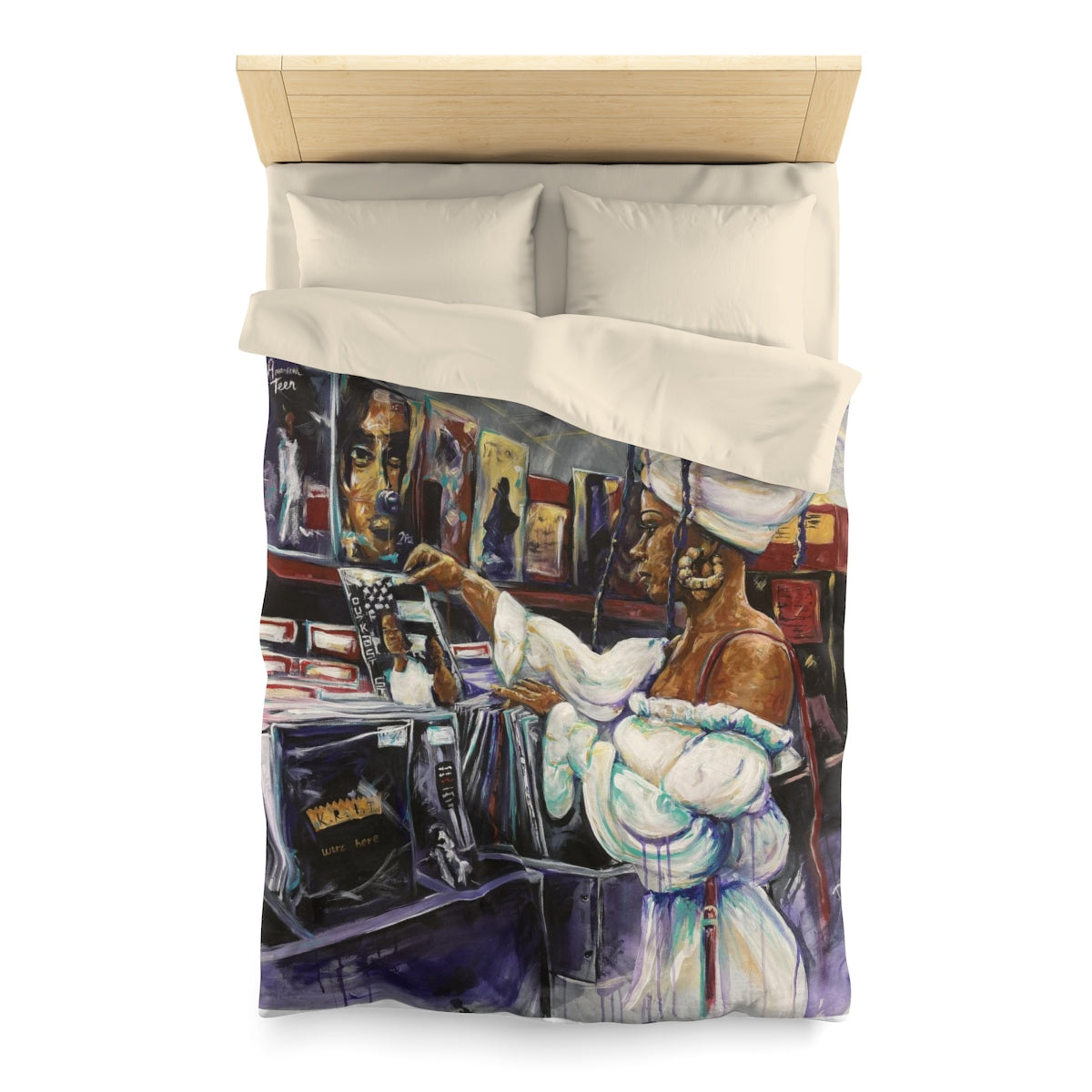 Naturally Nostalgic Microfiber Duvet Cover