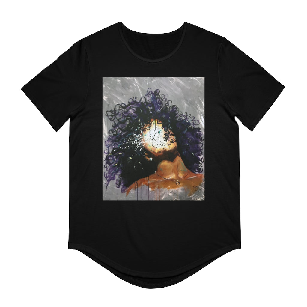 Naturally XXXVII Men's Jersey Curved Hem Tee