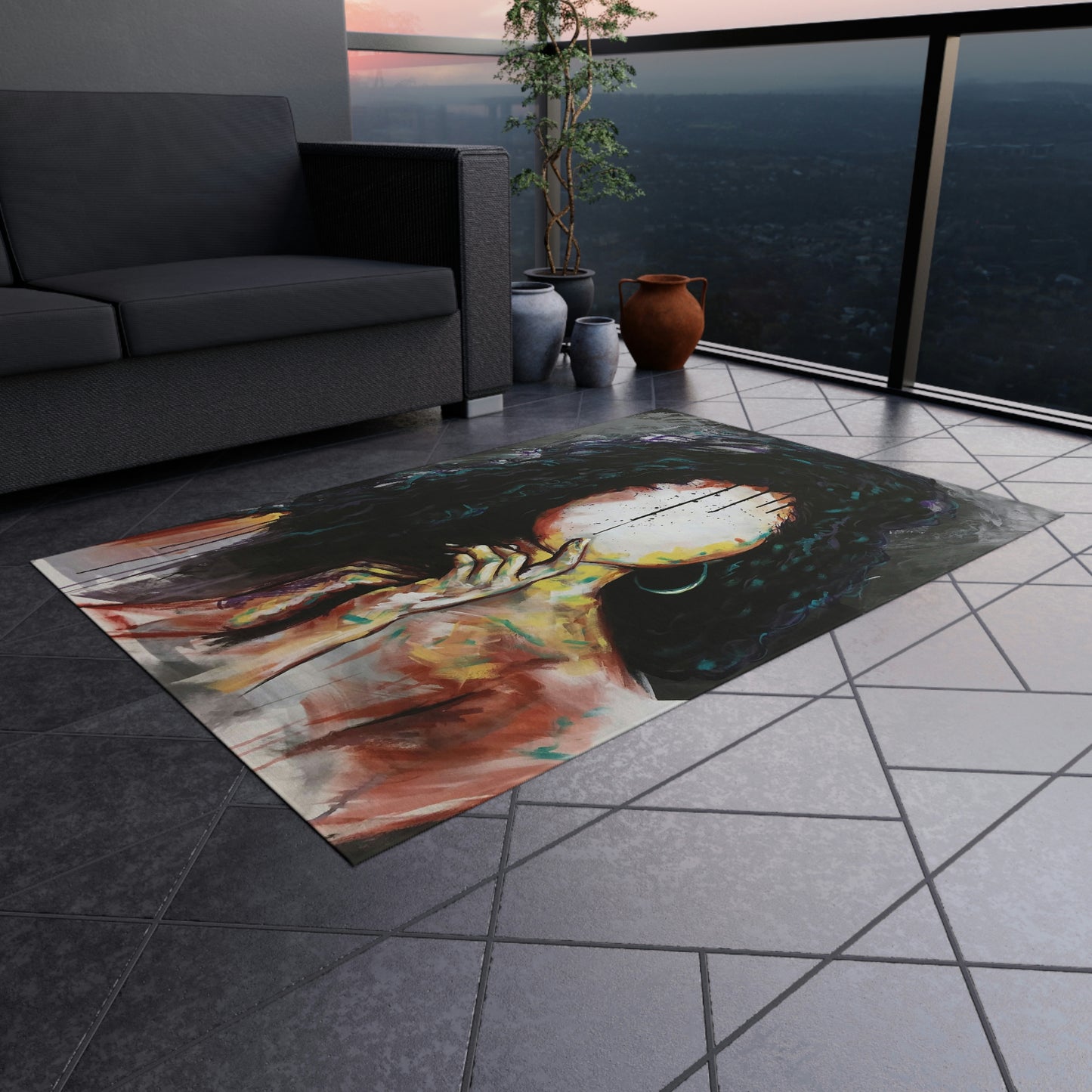 Naturally VI Outdoor Rug