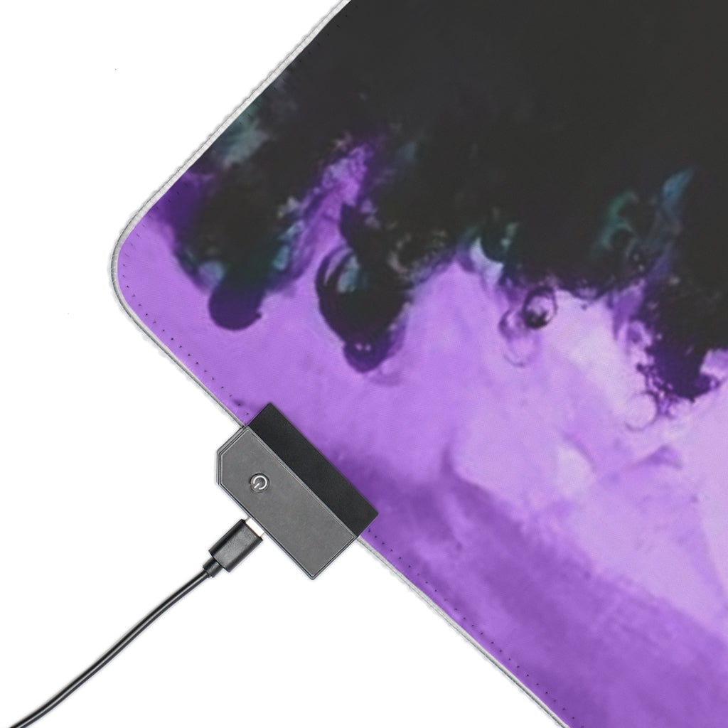 Naturally II PUEPLE LED Gaming Mouse Pad