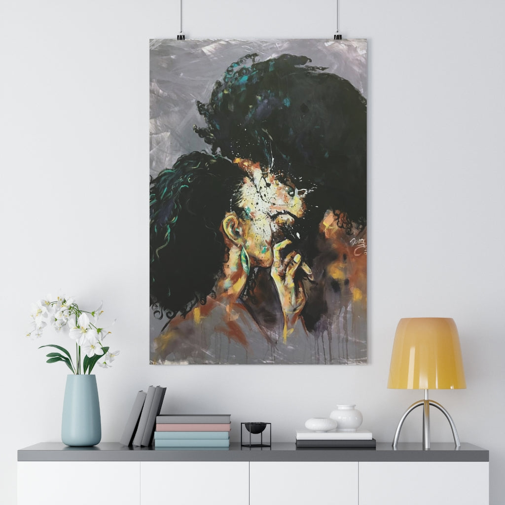 Naturally Black Love I Giclée Art Print