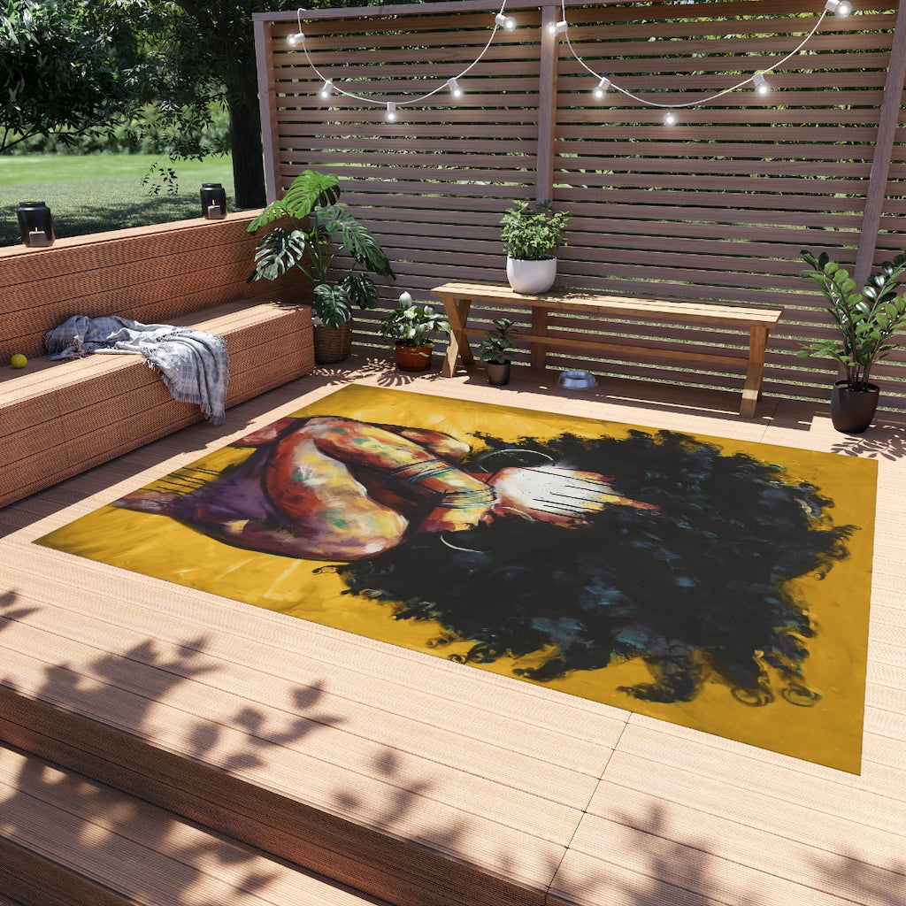 Naturally II GOLD Outdoor Rug