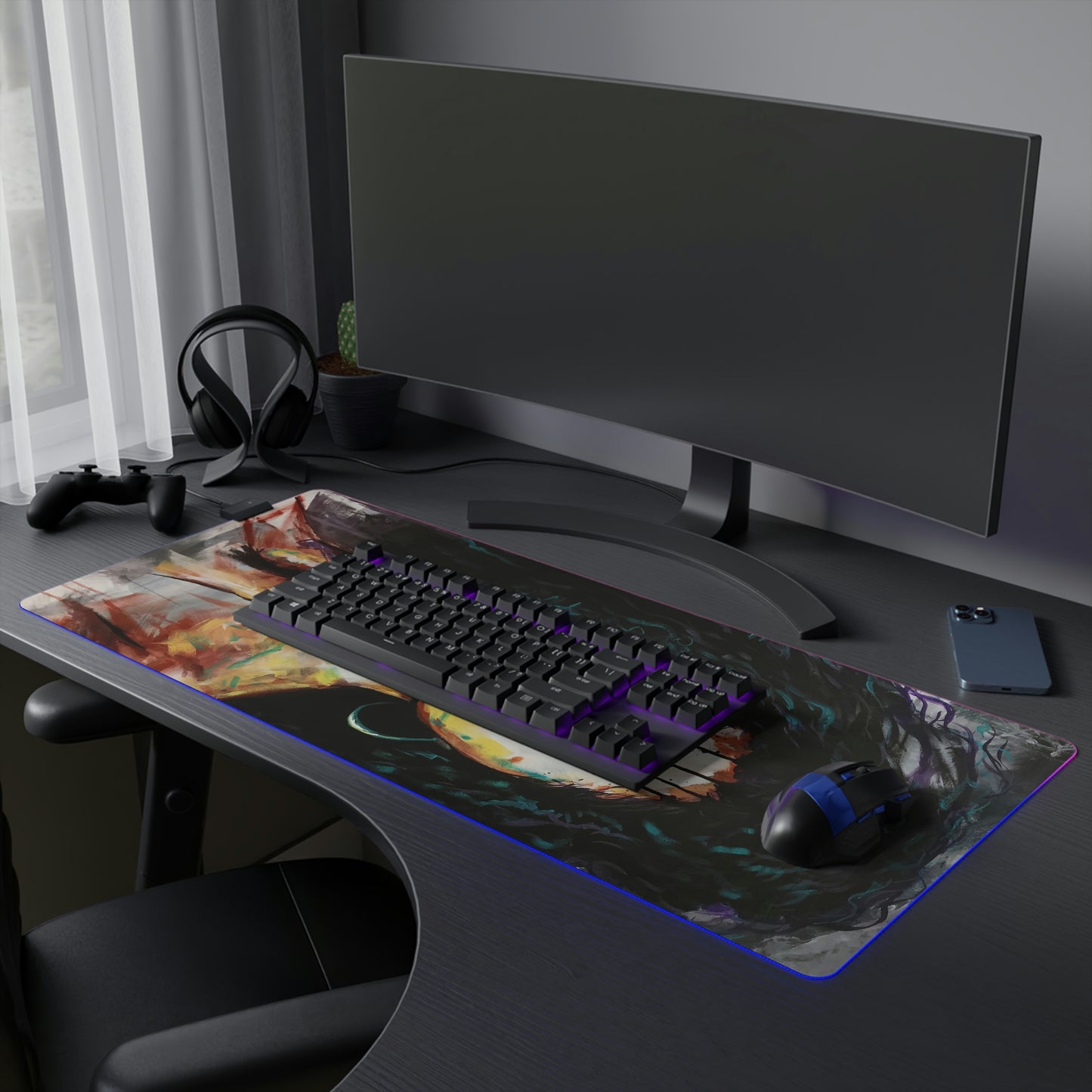 Naturally VI LED Gaming Mouse Pad