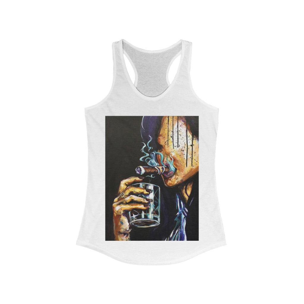 Naturally Bourbon Women's Ideal Racerback Tank