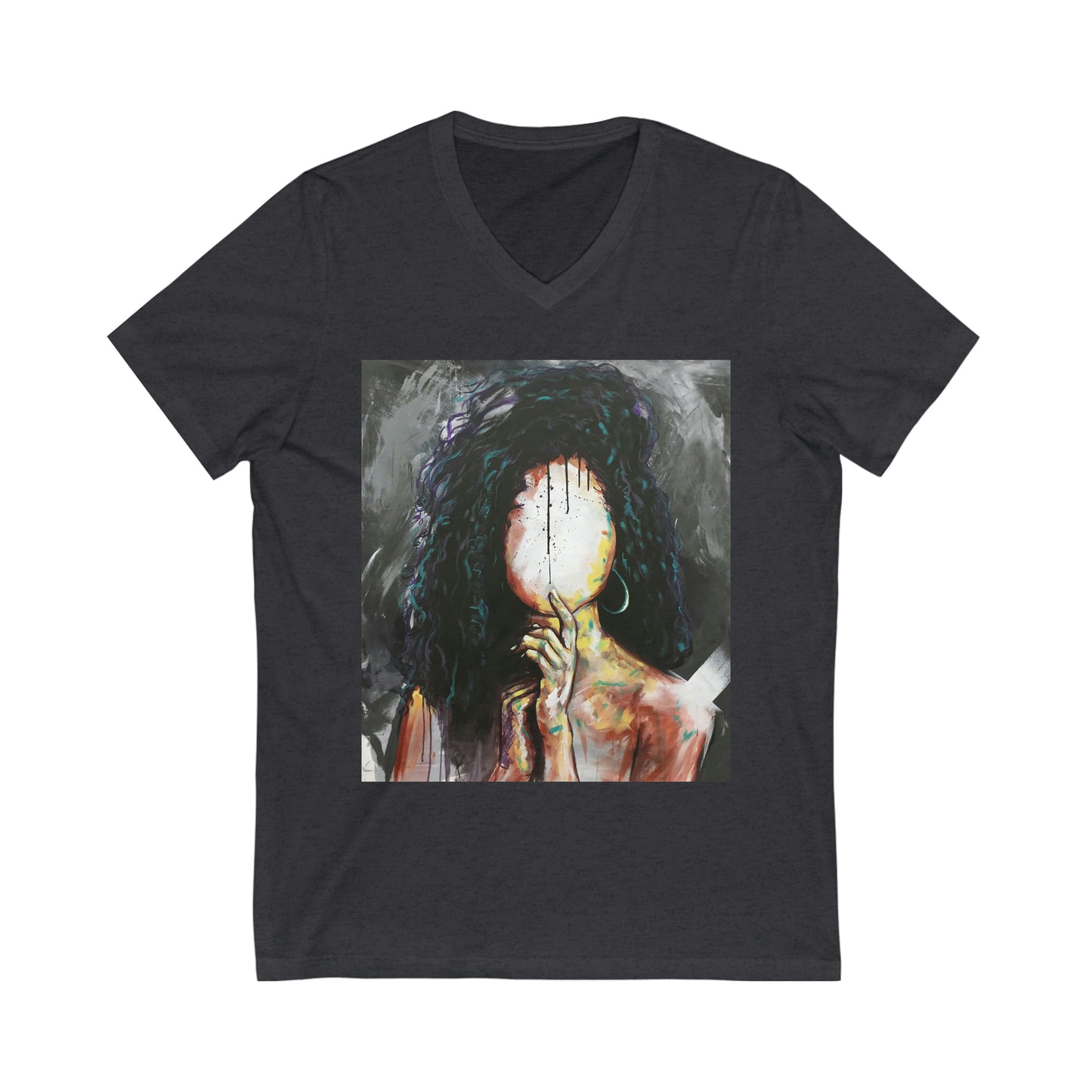 Naturally VI Unisex Jersey Short Sleeve V-Neck Tee