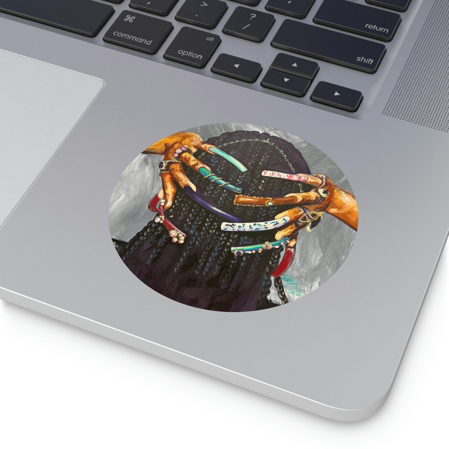 Naturally the Culture I Round Vinyl Stickers