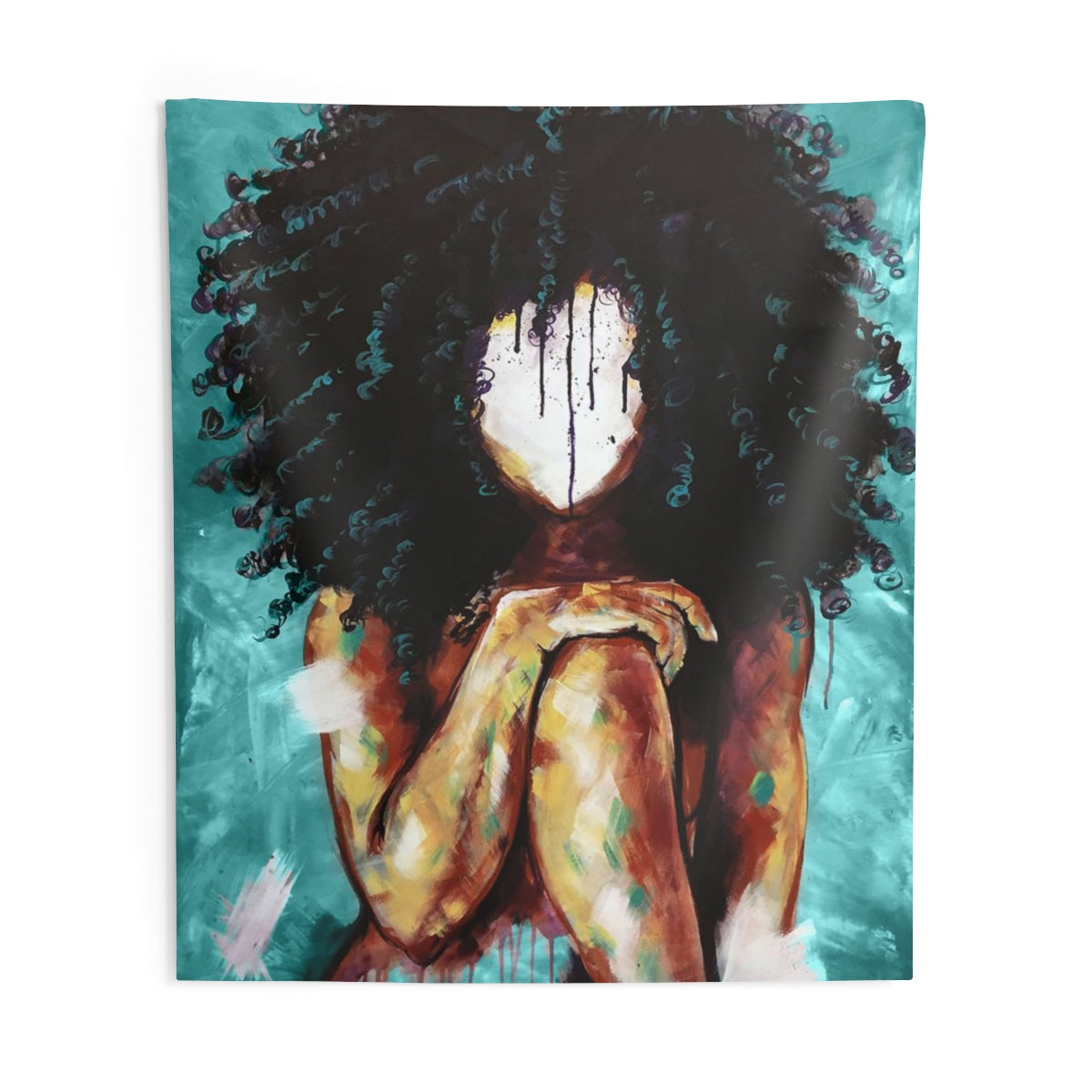 Naturally I TEAL Indoor Wall Tapestries