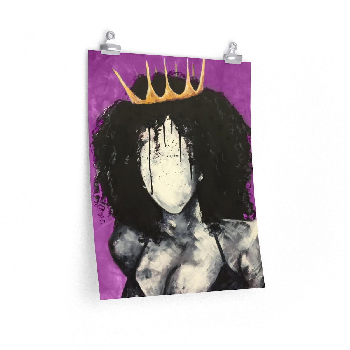 Naturally Queen PINK Premium Matte vertical posters