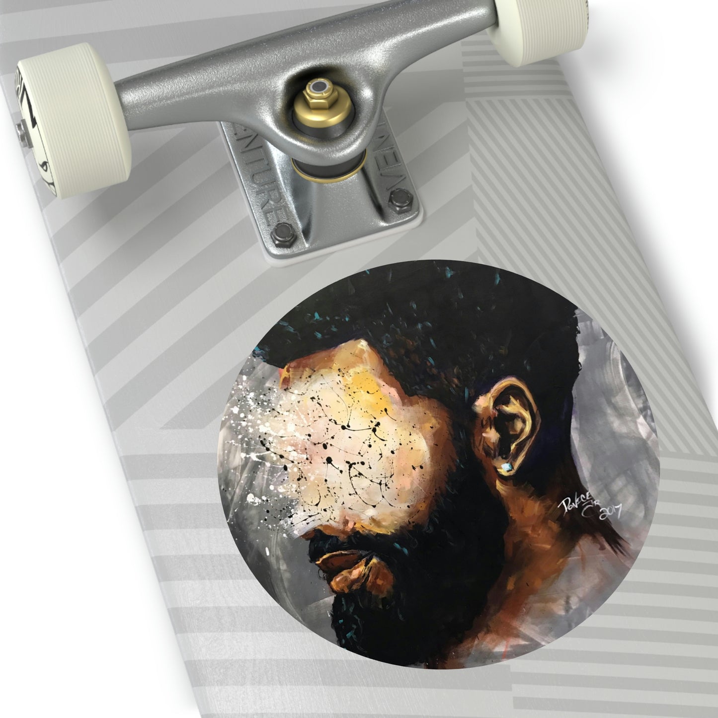 Naturally XLVIII Round Vinyl Stickers