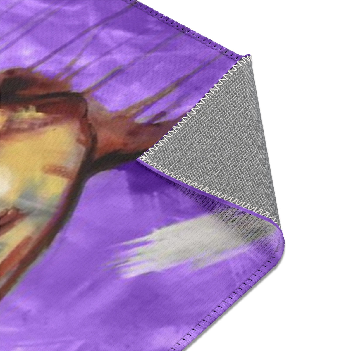 Naturally I PURPLE Area Rugs