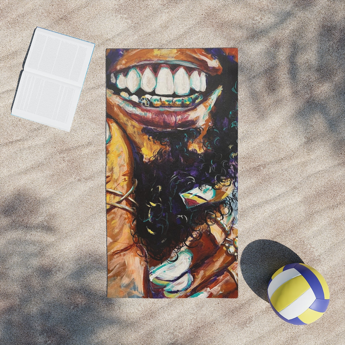 Naturally Black Love XI Beach Towels