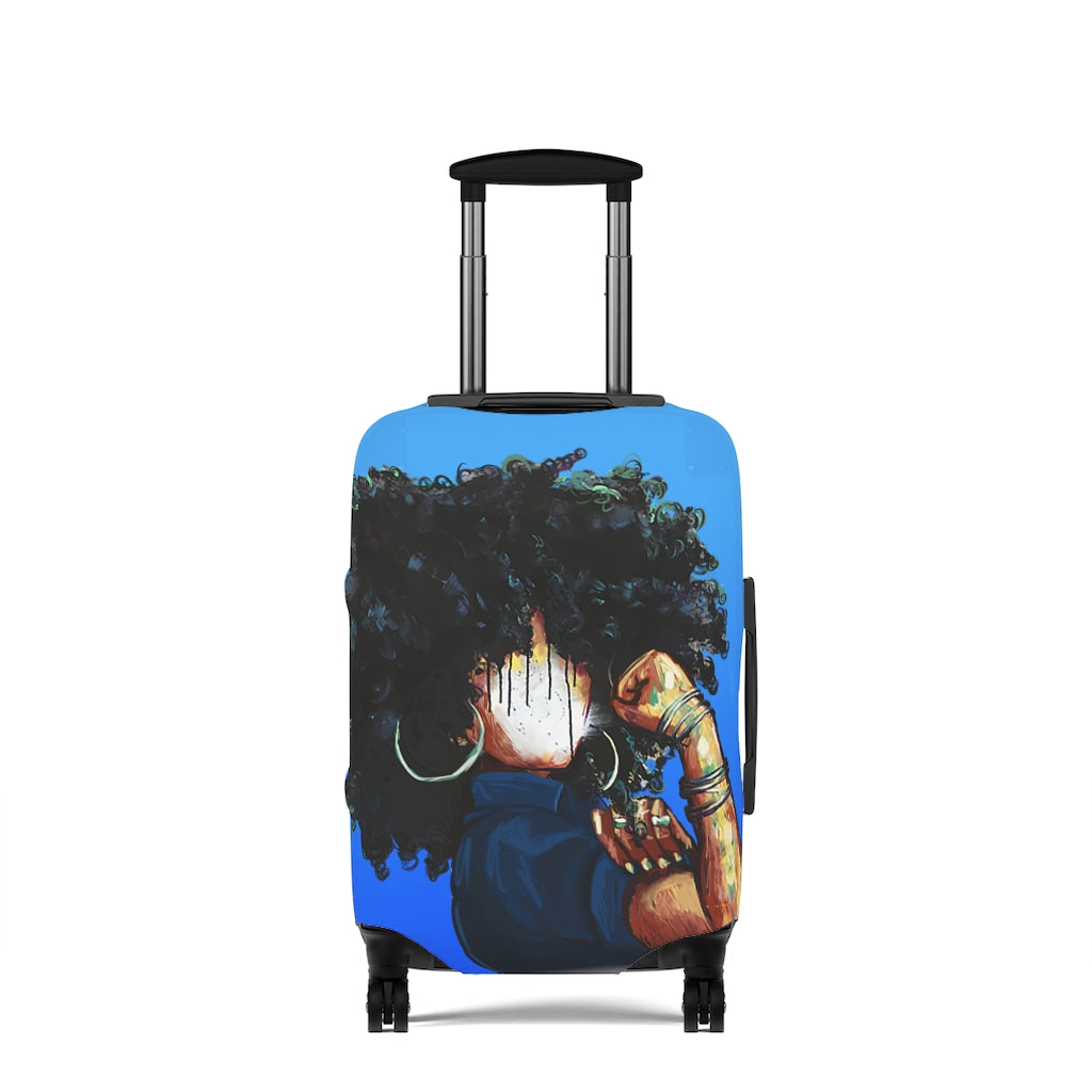 Naturally the Riveter BLUE Luggage Cover