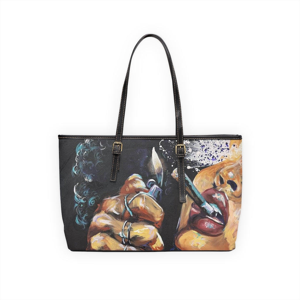 Naturally Dope III Leather Shoulder Bag