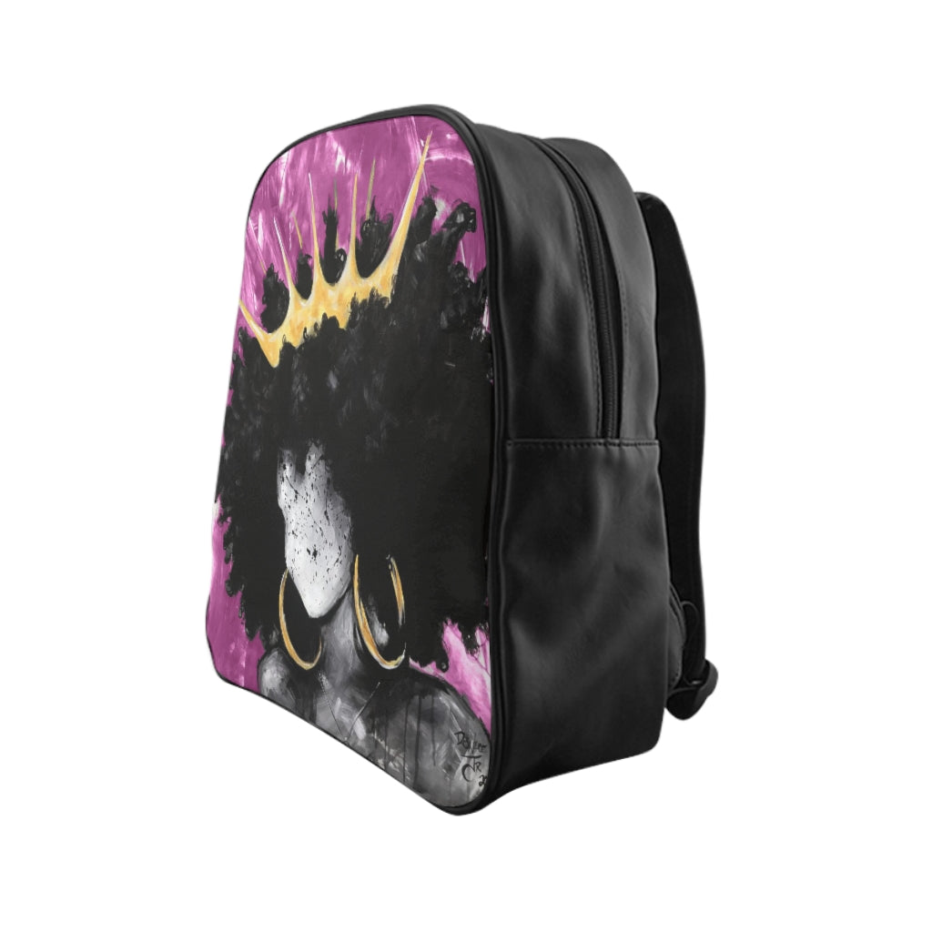 Naturally Queen III PINK School Backpack