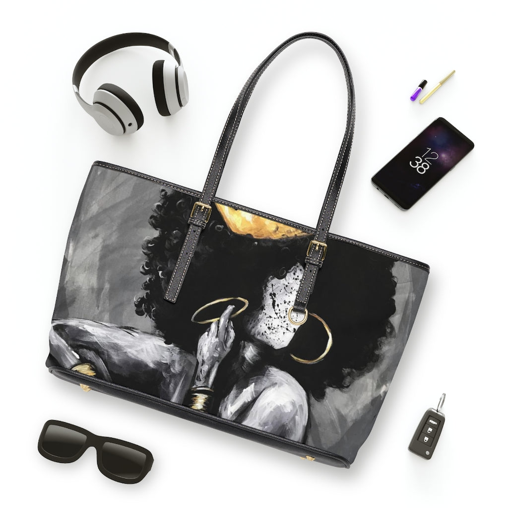 Naturally Queen VI Leather Shoulder Bag