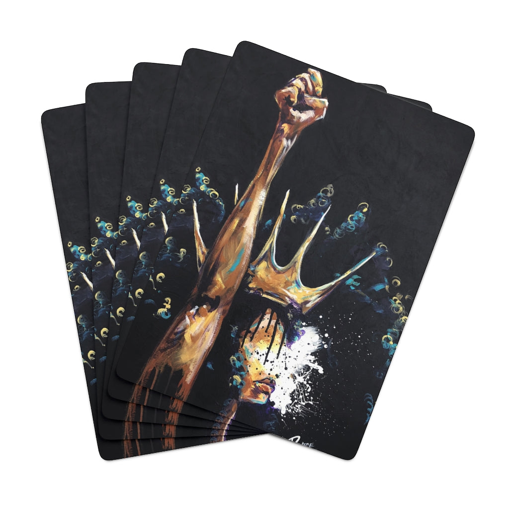 Naturally Queen Badu Poker Cards