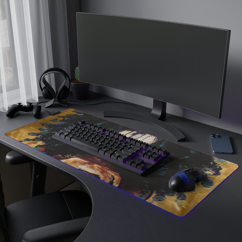 Naturally I GOLD LED Gaming Mouse Pad