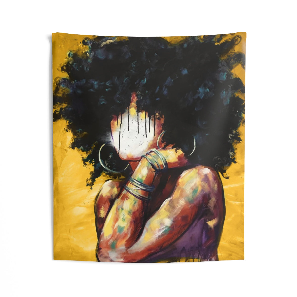 Naturally II GOLD Indoor Wall Tapestries