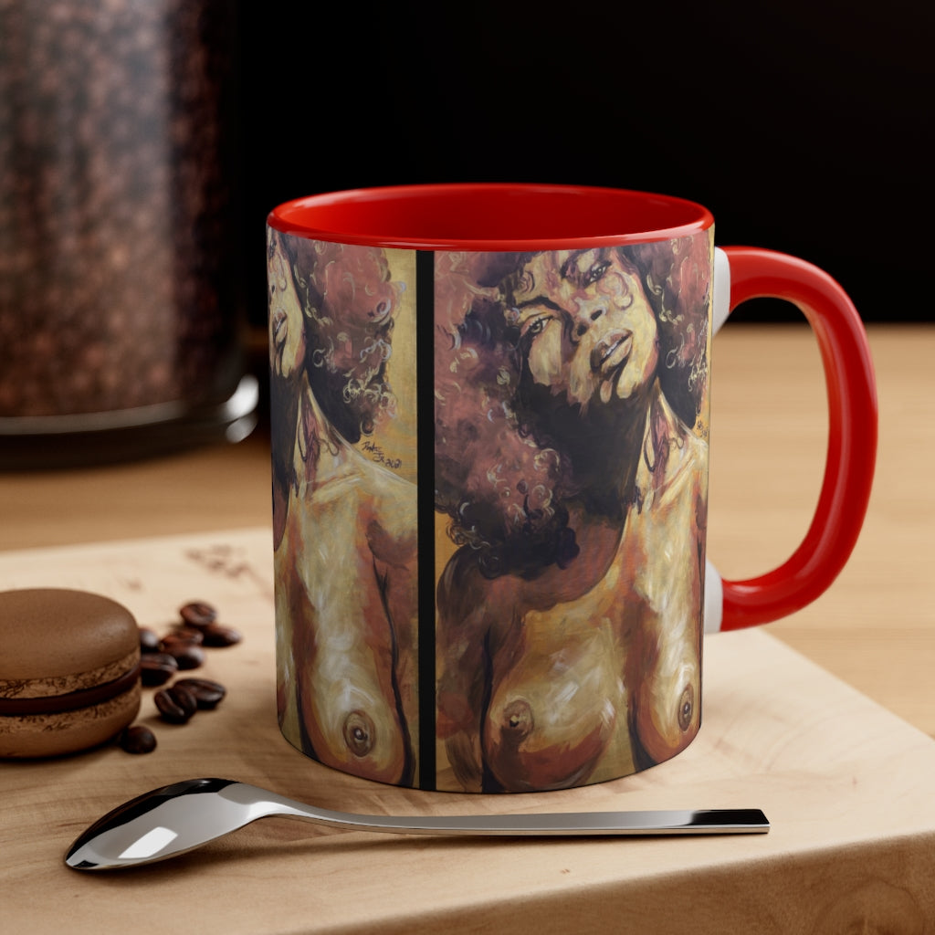 Naturally Nude IV Accent Coffee Mug, 11oz