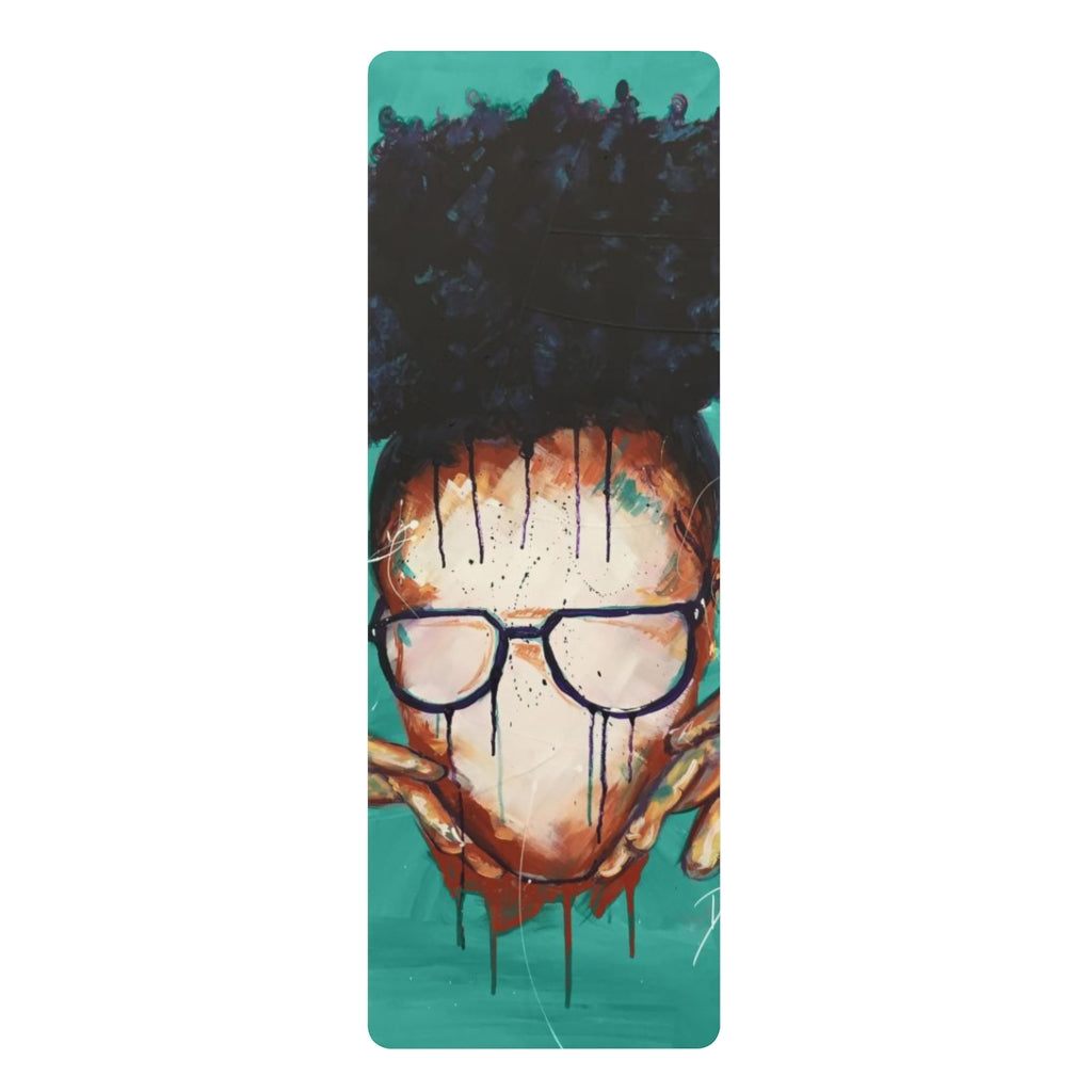 Naturally VIII TEAL Rubber Yoga Mat