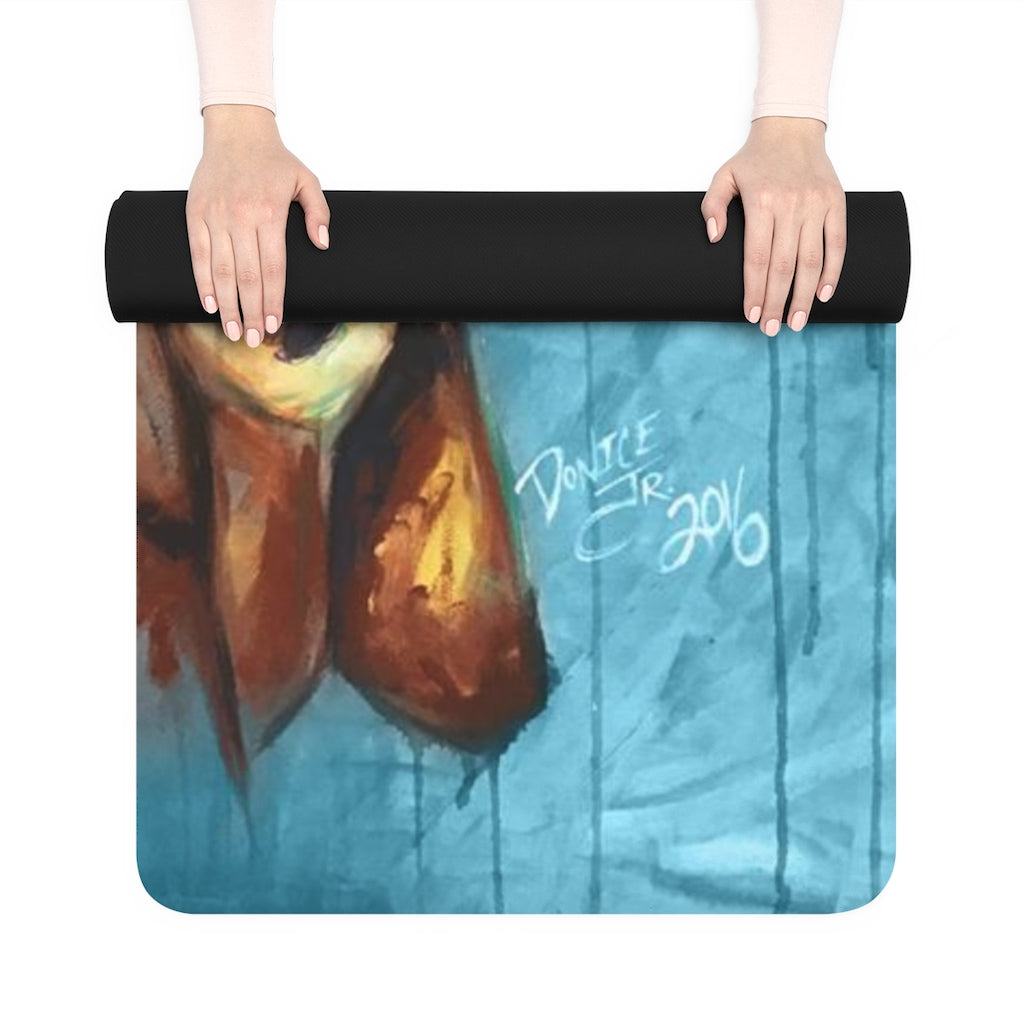 Naturally XXI BLUE Rubber Yoga Mat