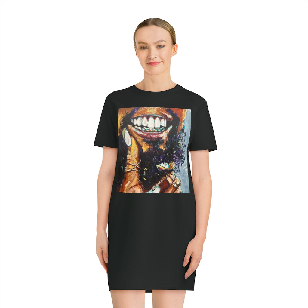Naturally Black Love XI Spinner T-Shirt Dress