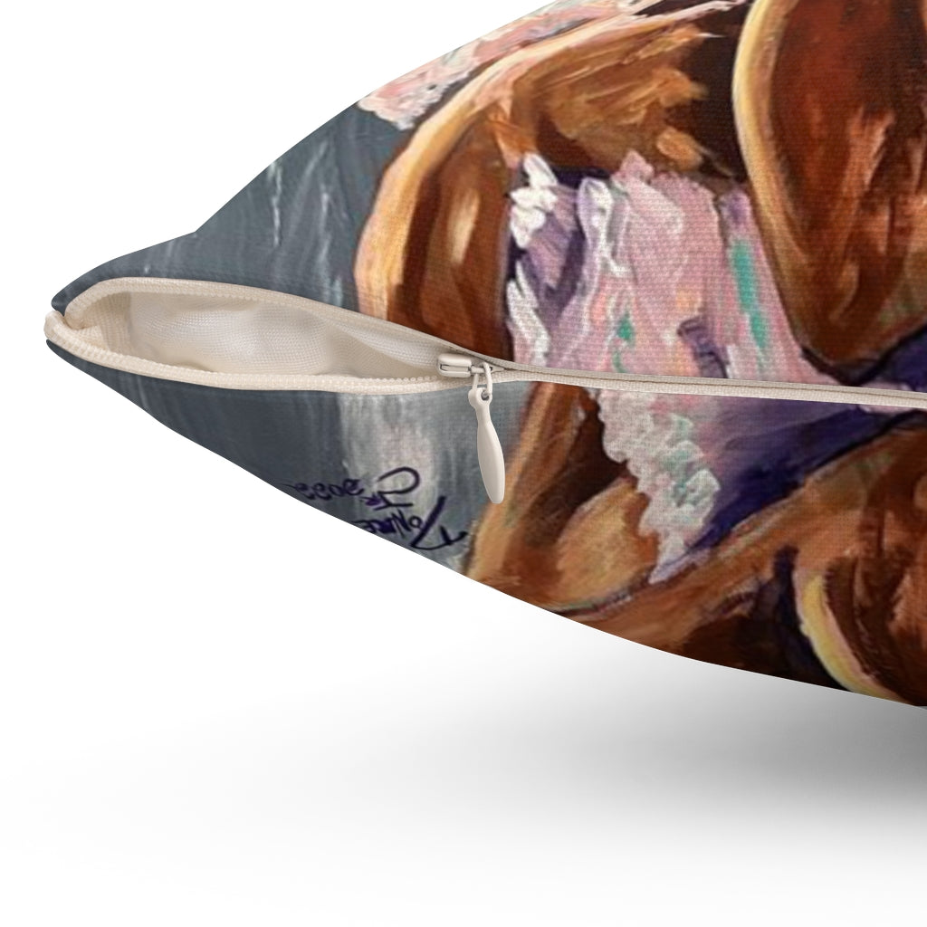 Naturally Dope I Spun Polyester Square Pillow