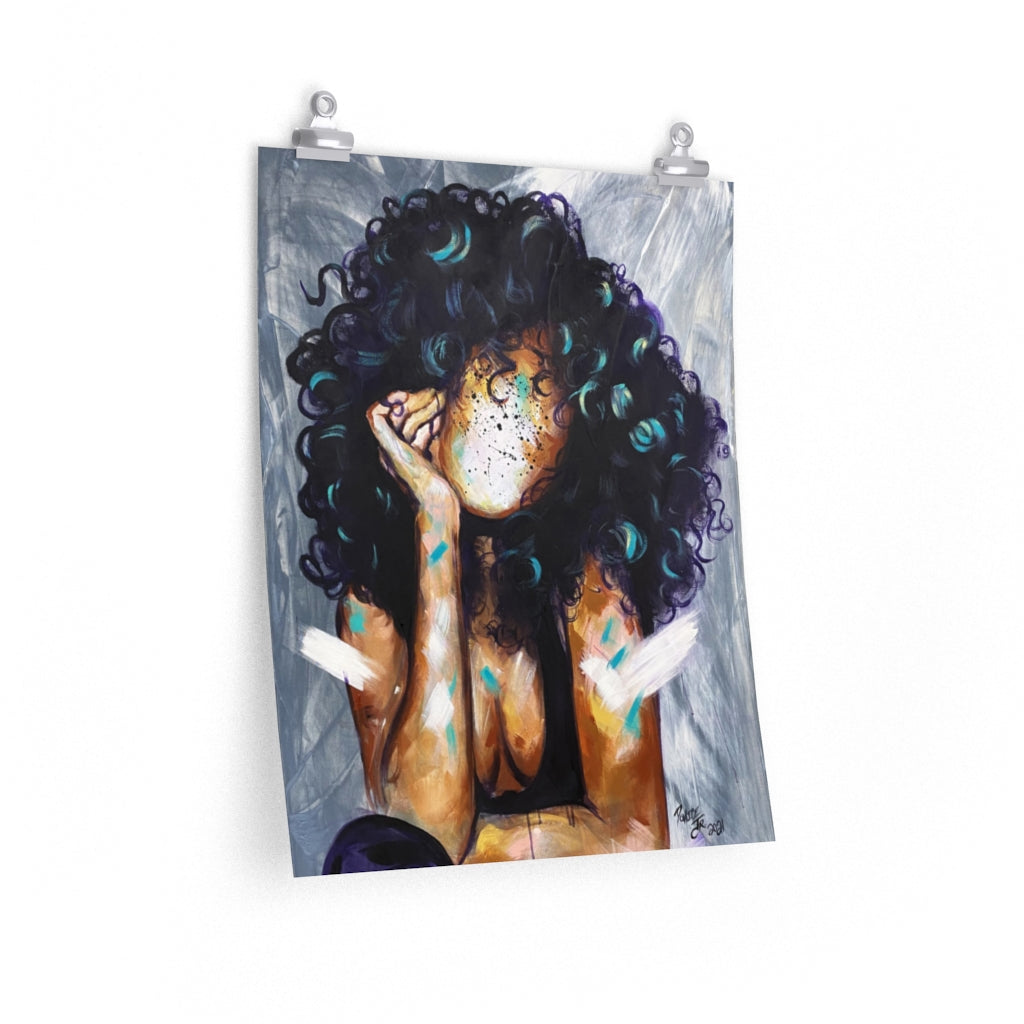 Naturally Kris Premium Matte vertical posters