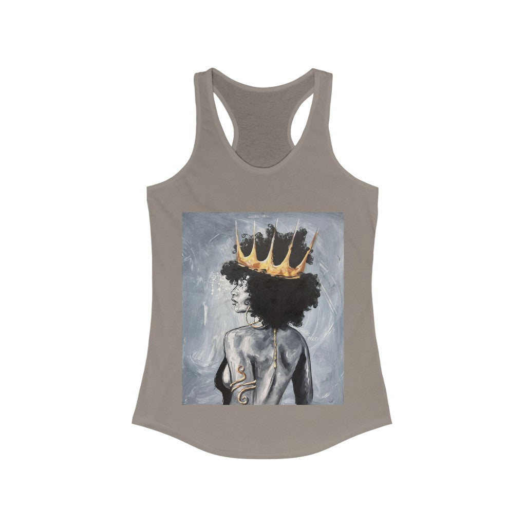 Naturally Queen XXII Women's Ideal Racerback Tank