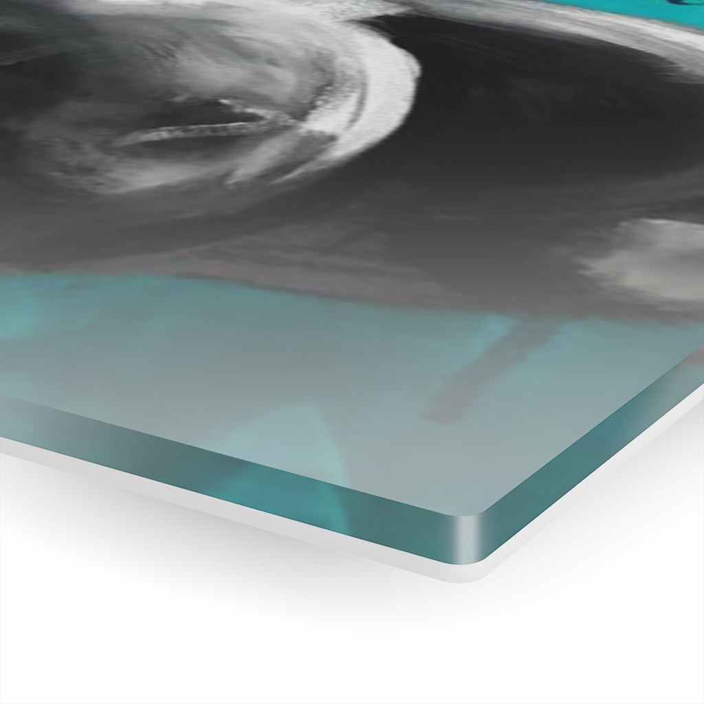 Naturally Queen VI TEAL Acrylic Prints