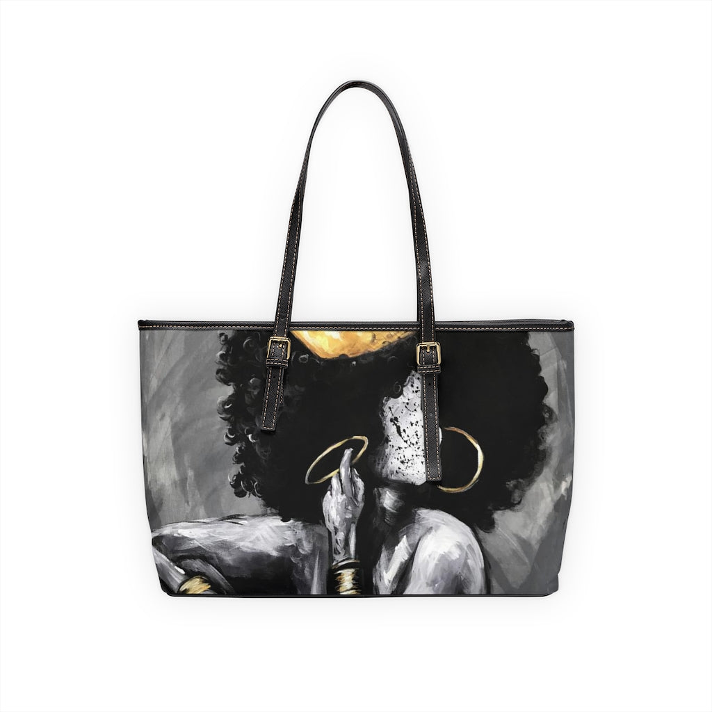 Naturally Queen VI Leather Shoulder Bag