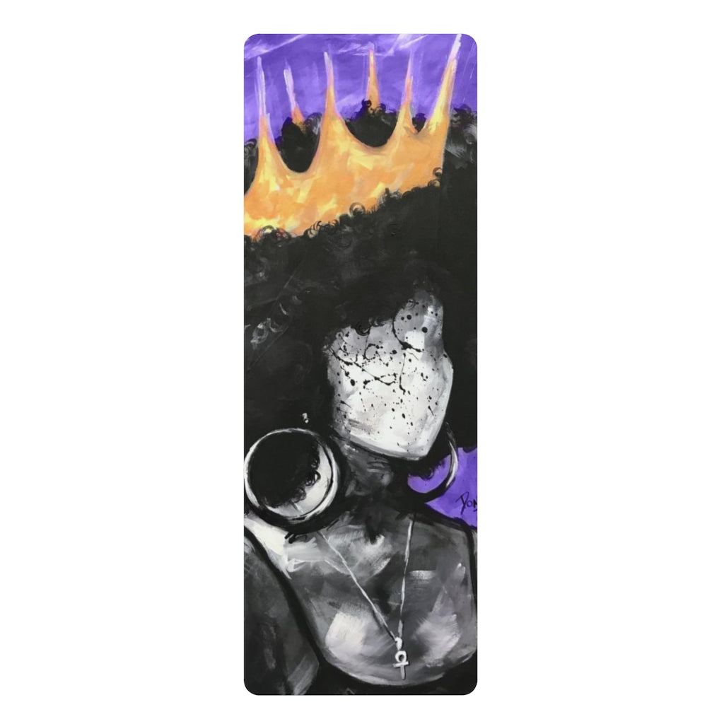 Naturally Queen II PURPLE Rubber Yoga Mat